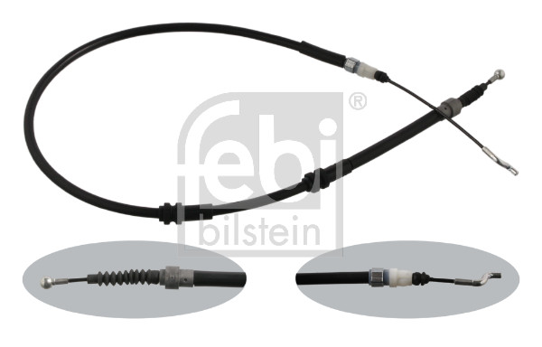 Cavo comando, Freno stazionamento - 36352 FEBI BILSTEIN