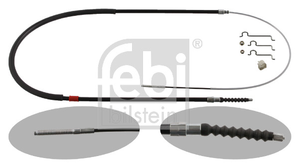 Cable, parking brake - 36673 FEBI BILSTEIN