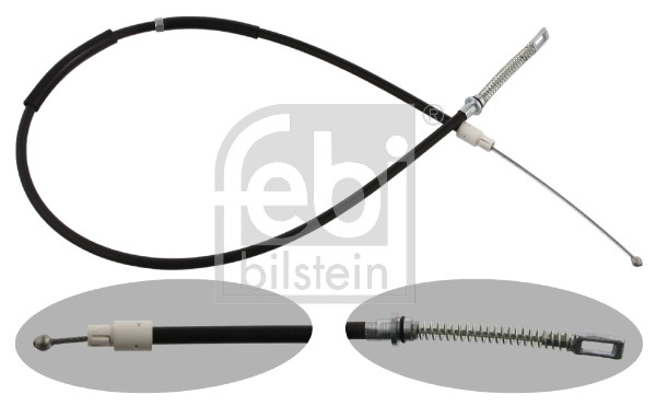 Cavo comando, Freno stazionamento - 36936 FEBI BILSTEIN