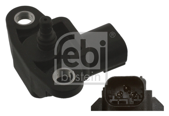 jutiklis, įsiurbimo kolektoriaus slėgis - 37056 FEBI BILSTEIN