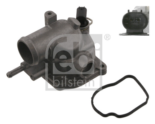 Thermostat, coolant - 37456 FEBI BILSTEIN