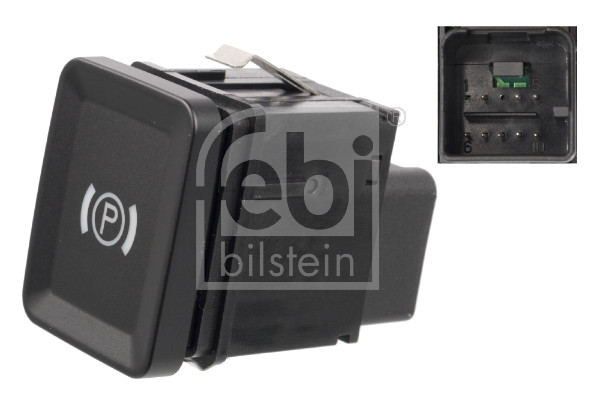 Interruttore, Attivazione freno stazionamento - 37606 FEBI BILSTEIN
