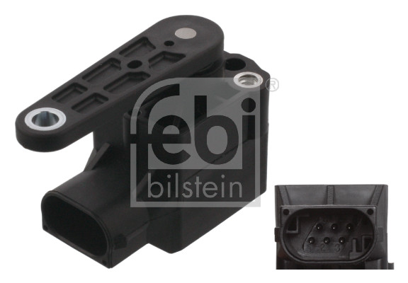 jutiklis, priekinių žibintų diapazono reguliavimas - 37932 FEBI BILSTEIN