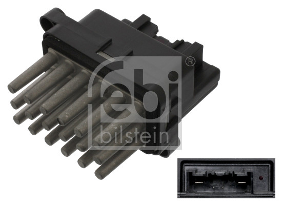 Widerstand, Innenraumgebläse - 38645 FEBI BILSTEIN