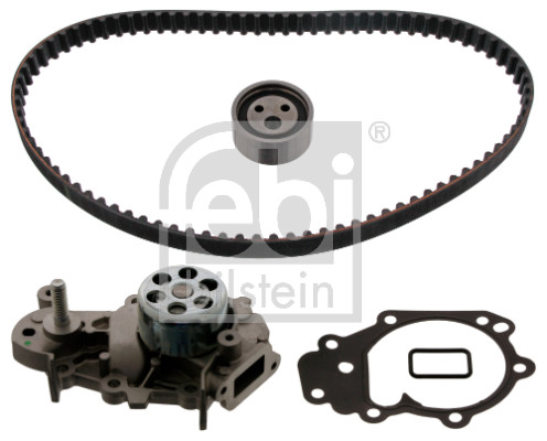 vandens siurblio ir paskirstymo diržo komplektas - 45102 FEBI BILSTEIN