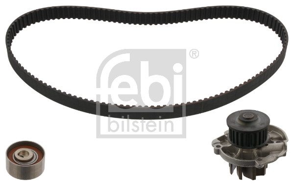 Pompa acqua + Kit cinghie dentate - 45176 FEBI BILSTEIN