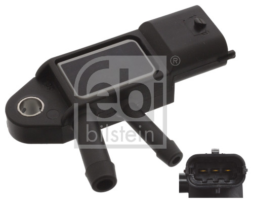 Sensore, Pressione gas scarico - 45222 FEBI BILSTEIN