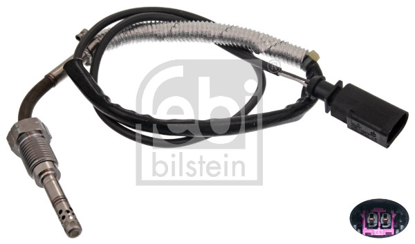 Sensore, Temperatura gas scarico - 49280 FEBI BILSTEIN