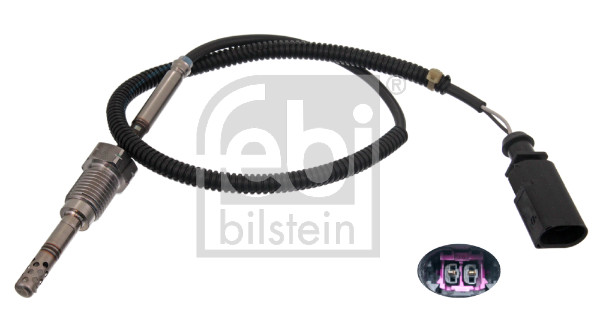 Sensore, Temperatura gas scarico - 49283 FEBI BILSTEIN