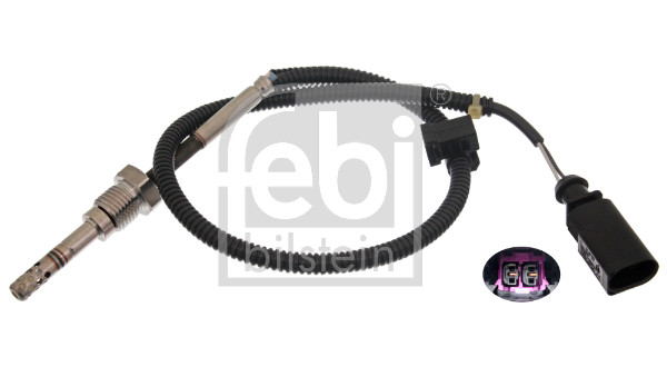 Sensore, Temperatura gas scarico - 49301 FEBI BILSTEIN