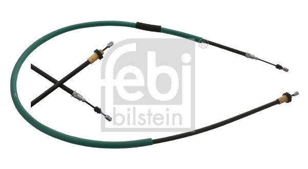 Cavo comando, Freno stazionamento - 49620 FEBI BILSTEIN