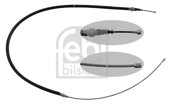 Cable, parking brake - 49624 FEBI BILSTEIN