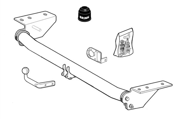 Trailer Hitch - 334100 BRINK