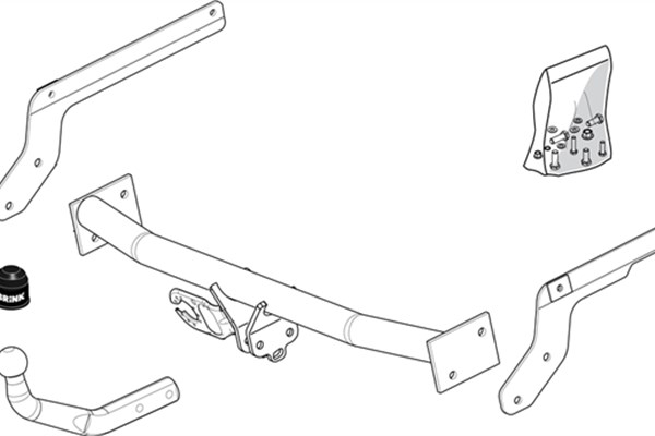 Trailer Hitch - 380400 BRINK
