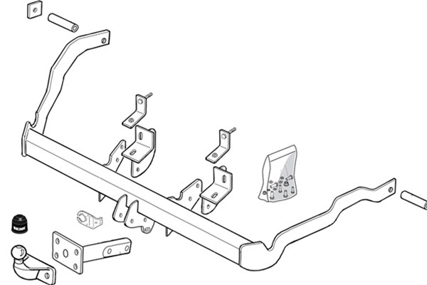 Trailer Hitch - 408600 BRINK