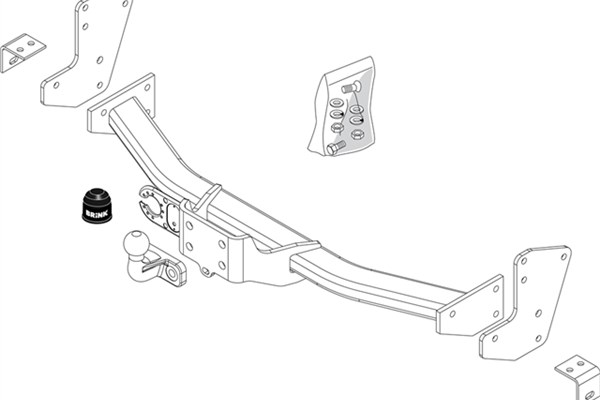 Trailer Hitch - 419200 BRINK
