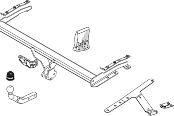 Trailer Hitch - 438300 BRINK