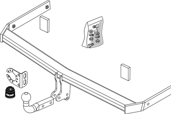Trailer Hitch - 450500 BRINK