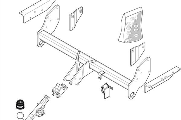Trailer Hitch - 470400 BRINK