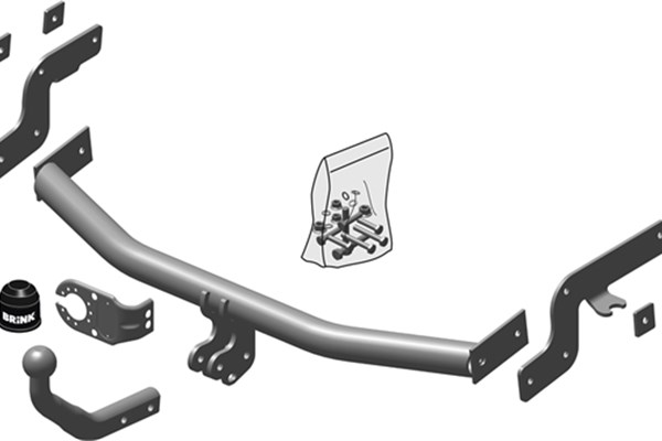 Trailer Hitch - 498000 BRINK