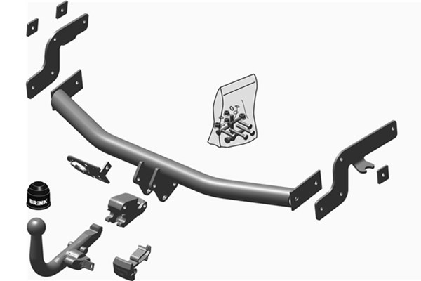 Trailer Hitch - 498100 BRINK