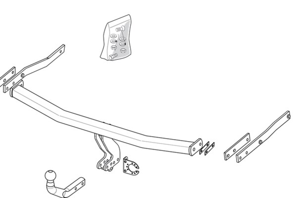 Trailer Hitch - 512500 BRINK