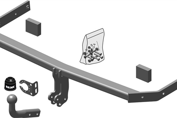 Trailer Hitch - 518500 BRINK
