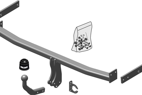 Trailer Hitch - 518600 BRINK