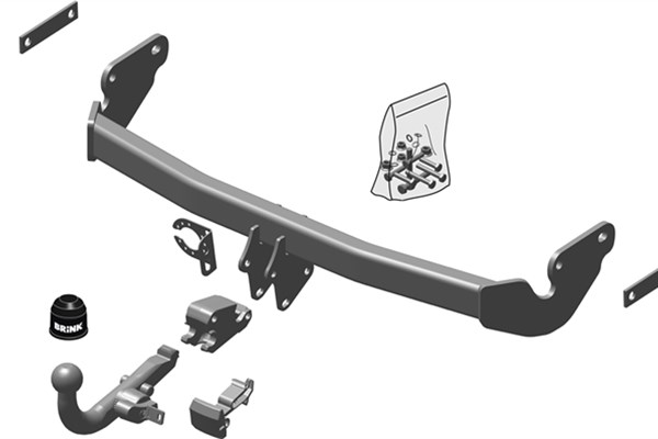 Trailer Hitch - 538300 BRINK