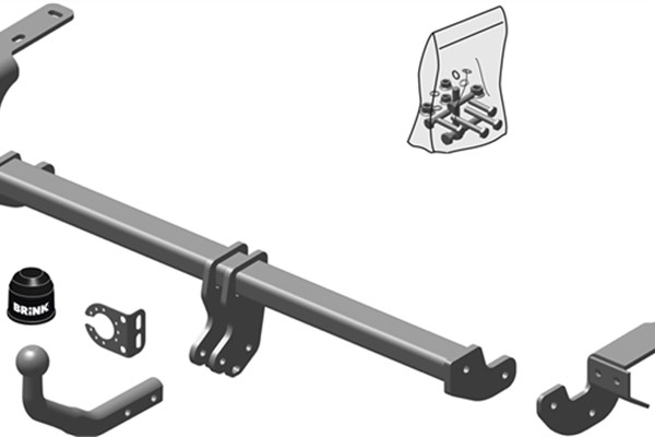 Trailer Hitch - 538800 BRINK