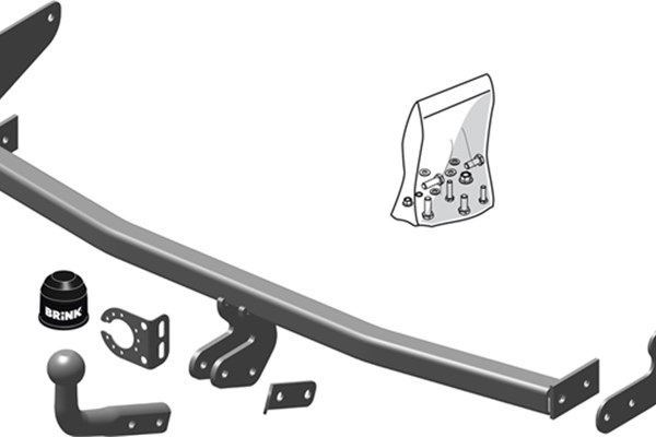 Trailer Hitch - 554000 BRINK