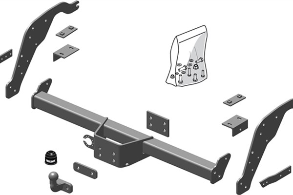 Trailer Hitch - 554900 BRINK