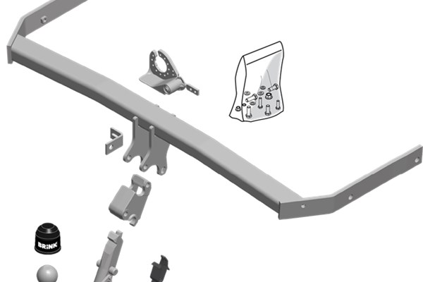 Trailer Hitch - 575500 BRINK