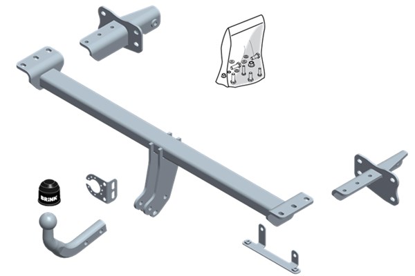 Trailer Hitch - 588200 BRINK
