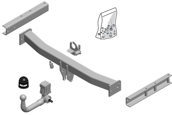 Trailer Hitch - 592300 BRINK