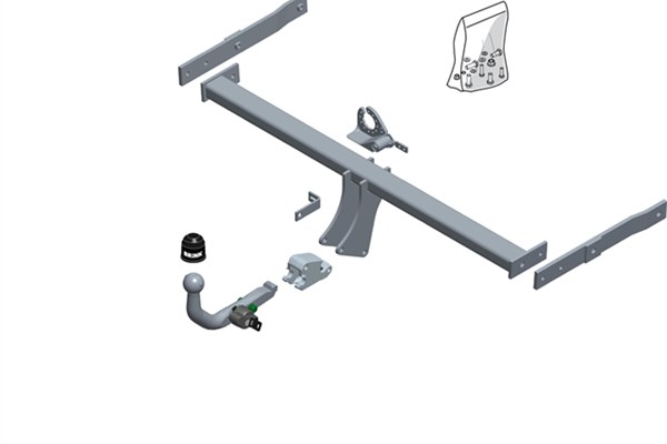 Trailer Hitch - 608300 BRINK