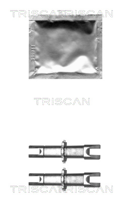 Система тяг и рычагов, тормозная система - 8105 102638 TRISCAN