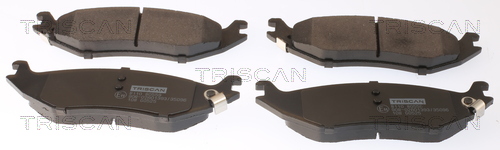Brake Pad Set, disc brake - 8110 80559 TRISCAN