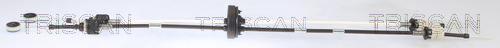 Cavo comando, Cambio manuale - 8140 24709 TRISCAN