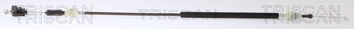 Cable, manual transmission - 8140 24718 TRISCAN