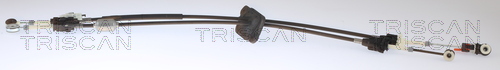 Cable, manual transmission - 8140 25723 TRISCAN