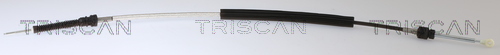 Cable, manual transmission - 8140 29725 TRISCAN
