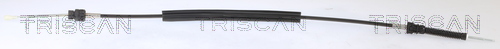 Cable, manual transmission - 8140 29726 TRISCAN