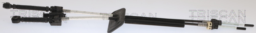Cable, manual transmission - 8140 29741 TRISCAN