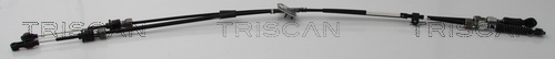 Cavo comando, Cambio manuale - 8140 50706 TRISCAN