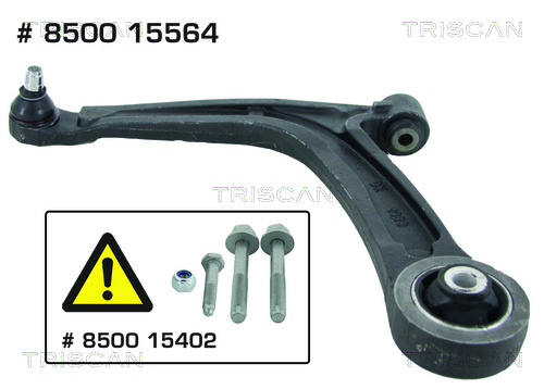 Braccio oscillante, Sospensione ruota - 8500 15564 TRISCAN