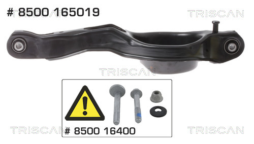 Braccio oscillante, Sospensione ruota - 8500 165019 TRISCAN