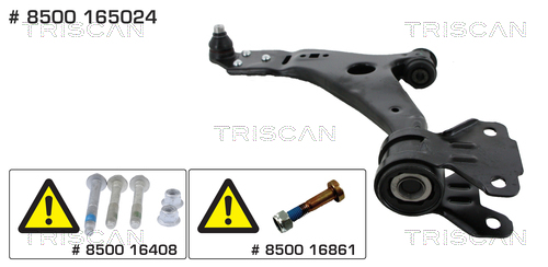 Track Control Arm - 8500 165024 TRISCAN