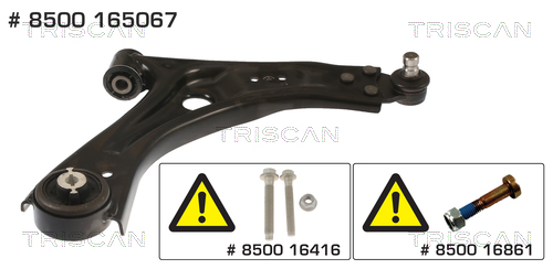 Track Control Arm - 8500 165067 TRISCAN