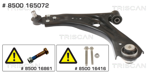 Track Control Arm - 8500 165072 TRISCAN